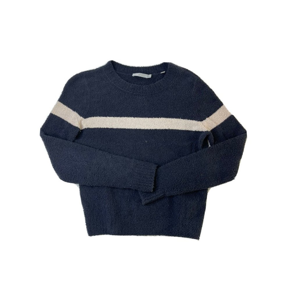 Vince Color Block Soft Crewneck Sweater - image 1